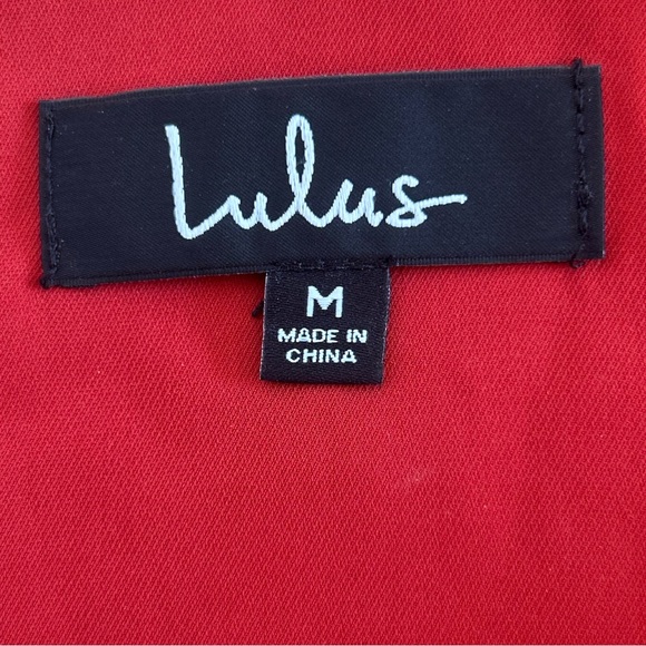 LULUS Reinette Wine Red Midi Dress - Picture 10 of 11